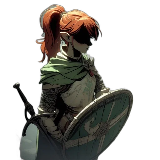 staff, sword, weapon, jacket, concept art, fantasy art, comic book art, pixel art transparent PNG cut-out