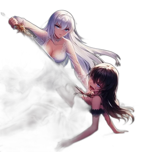 sword, dress, weapon, fantasy art, concept art, anime, pixel art, fire transparent PNG cut-out