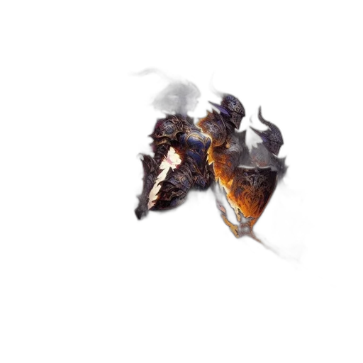 dragon, sword, weapon, robot, concept art, fantasy art, pixel art, photorealistic transparent PNG cut-out