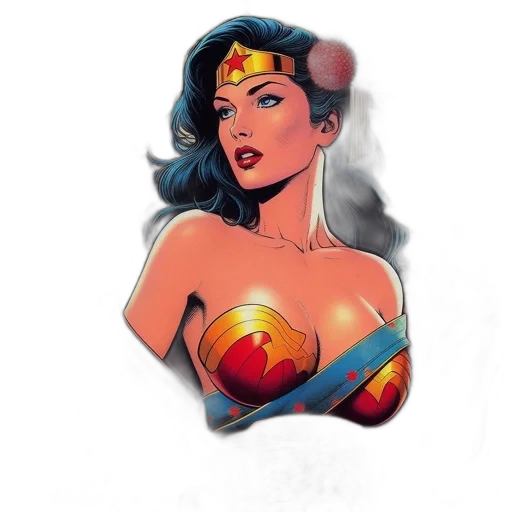 jewelry, comic book art, concept art, fantasy art, cartoon, illustration, portrays, wonder transparent PNG cut-out