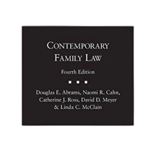 cover, contemporary, family, law, fourth, edition, features, black transparent PNG cut-out