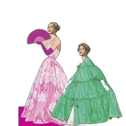 dress, concept art, 3d render, photorealistic, watercolor, green, pastel, neon transparent PNG cut-out
