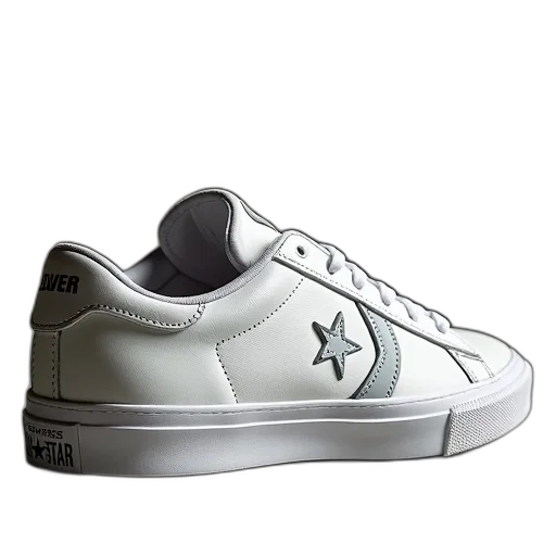 shoes, photorealistic, 3d render, converse transparent PNG cut-out