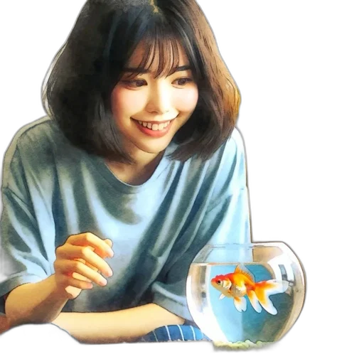 food, jewelry, photorealistic, oil painting, vaporwave, pixel art, underwater, blue transparent PNG cut-out