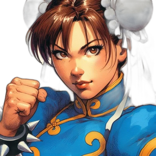 staff, concept art, comic book art, anime, fantasy art, blue, female, animated transparent PNG cut-out