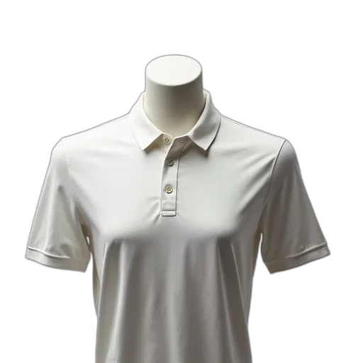 mannequin, wearing, plain, unadorned, polo, shirt, collar, button transparent PNG cut-out