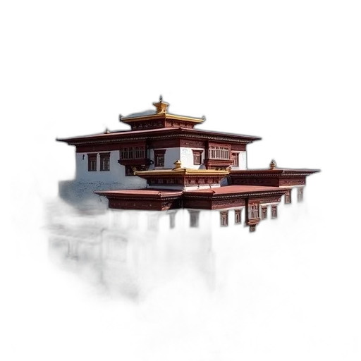 building, staff, crown, dragon, photorealistic, concept art, 3d render, pixel art transparent PNG cut-out
