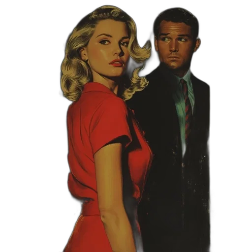 dress, jacket, comic book art, oil painting, photorealistic, concept art, fire, city street transparent PNG cut-out
