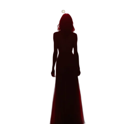 dress, crown, jewelry, staff transparent PNG cut-out