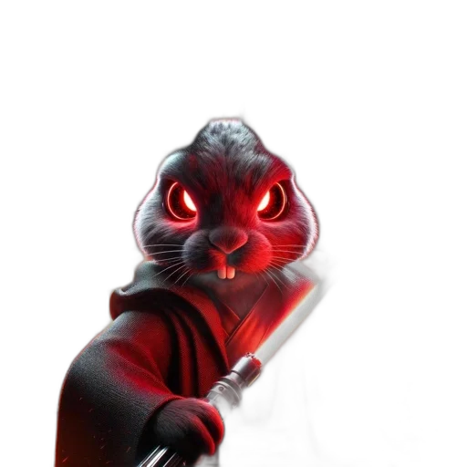 staff, mask, animal, weapon, concept art, 3d render, fantasy art, comic book art transparent PNG cut-out