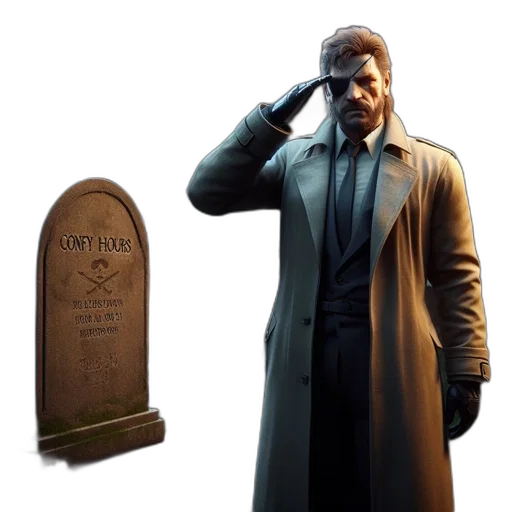 jacket, concept art, 3d render, photorealistic, man, formal, overcoat, beard transparent PNG cut-out
