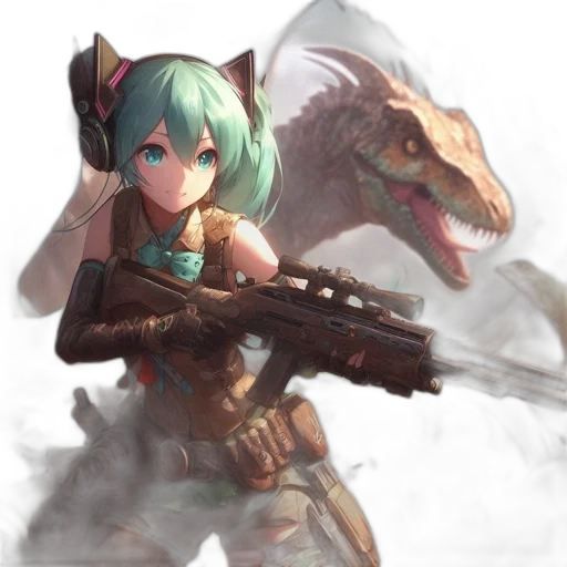 dragon, weapon, animal, creature, fantasy art, concept art, anime, pixel art transparent PNG cut-out