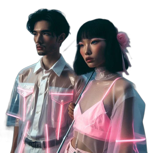 jacket, robot, dress, staff transparent PNG cut-out