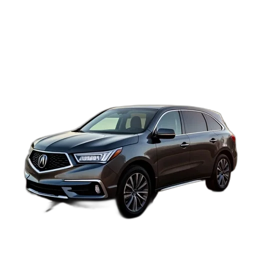 car, 2018, acura, mdx transparent PNG cut-out