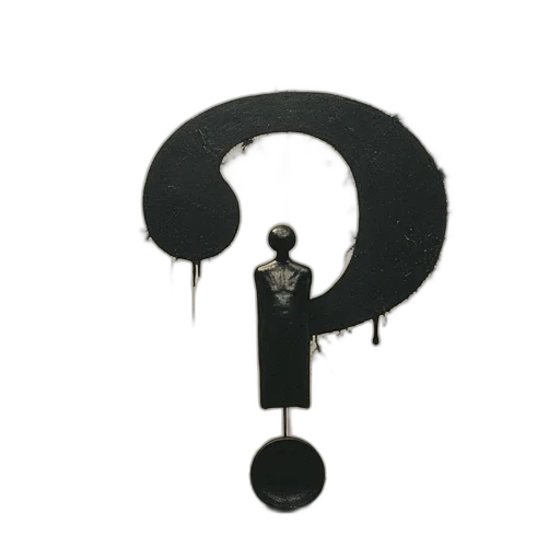 staff, umbrella, mask, hat transparent PNG cut-out