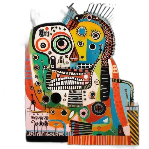 mask, robot, face, jacket, concept art, featured, artwork, has transparent PNG cut-out