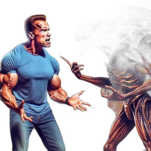 concept art, comic book art, 3d render, fantasy art, outer space, fire, domestic, setting transparent PNG cut-out