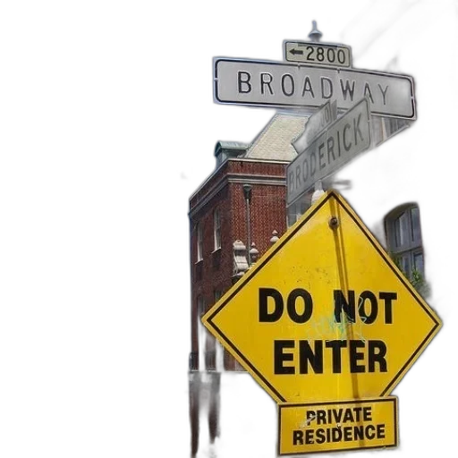 3d render, photorealistic, concept art, city street transparent PNG cut-out