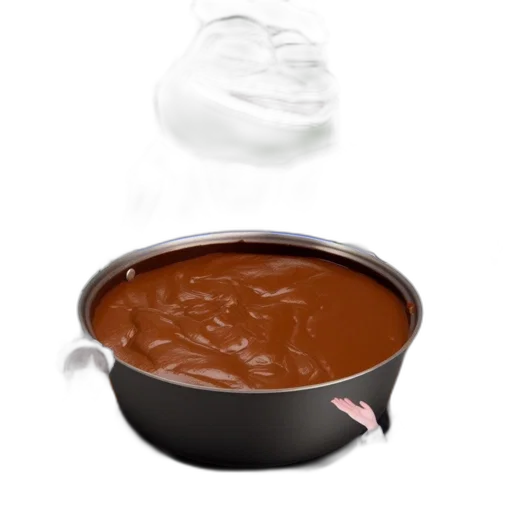 food, hat, crown, hair, 3d render, photorealistic, concept art, meme transparent PNG cut-out