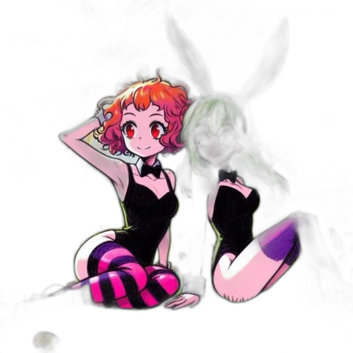 dress, staff, anime, concept art, cartoon, pixel art, fire, neon lights transparent PNG cut-out