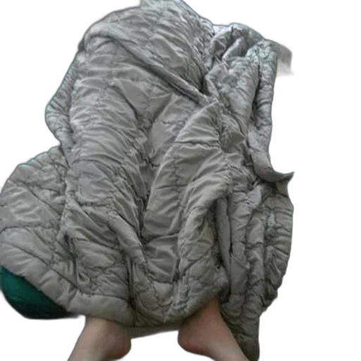 jacket, creature, dress, umbrella, person, lying, bed, green transparent PNG cut-out