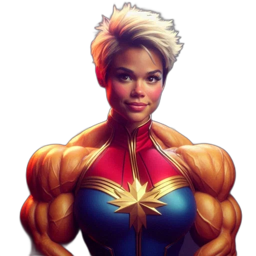 comic book art, concept art, cartoon, pixel art, confident, digitally, rendered, superhero transparent PNG cut-out