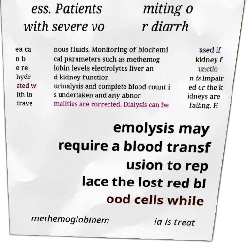 medical, infographic, explains, treatment, patients, severe, vomiting, diarrhoea transparent PNG cut-out