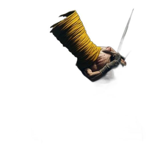 sword, hair, staff, weapon, concept art, 3d render, photorealistic, fantasy art transparent PNG cut-out