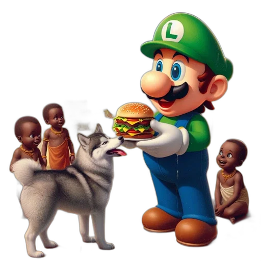 food, animal, creature, weapon, concept art, 3d render, pixel art, photorealistic transparent PNG cut-out
