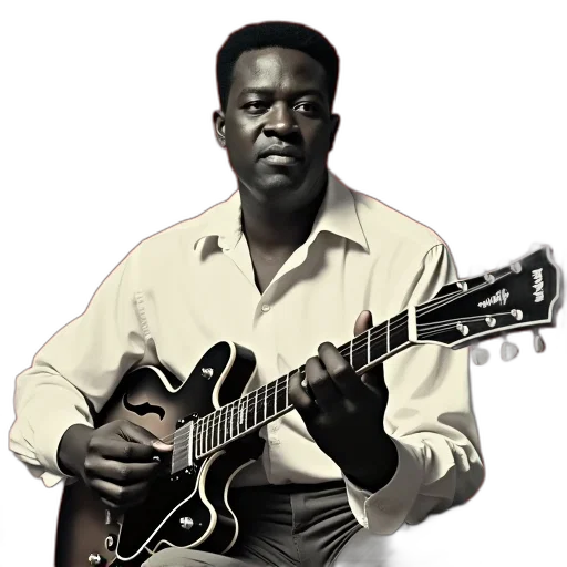 second, image, close-up, man, guitar, likely, king, cigarette transparent PNG cut-out