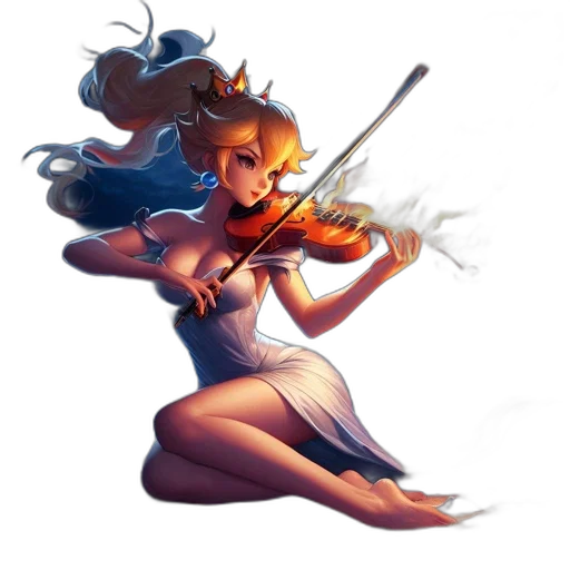 staff, concept art, fantasy art, pixel art, comic book art, animatronic, woman, golden transparent PNG cut-out