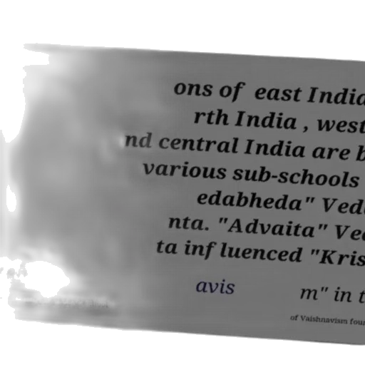 image, contains, text, discussing, various, sub-schools, vedanta, including transparent PNG cut-out