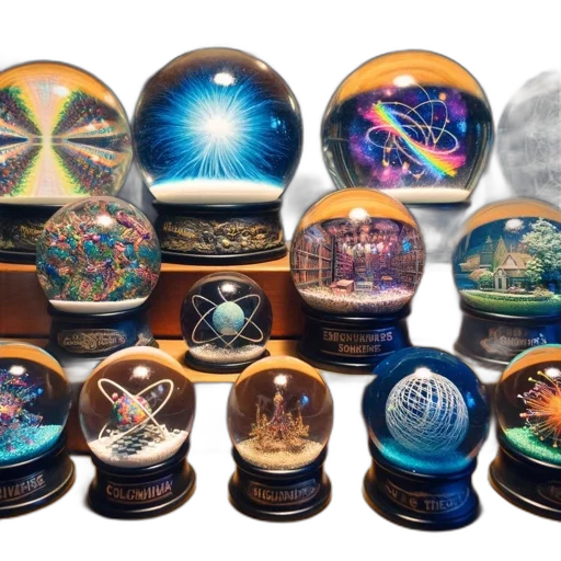 jewelry, outer space, wooden, shelf, displays, collection, snow, globes transparent PNG cut-out