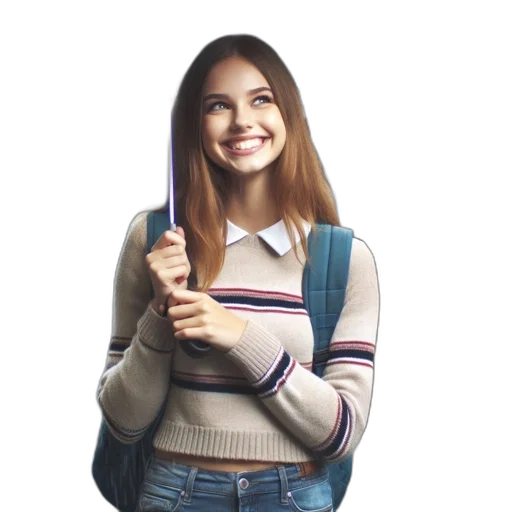 jacket, staff, face, weapon transparent PNG cut-out