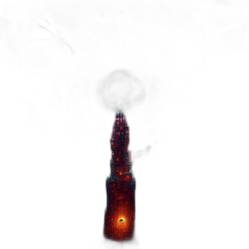 bottle, staff, weapon, sword, concept art, 3d render, photorealistic, pixel art transparent PNG cut-out