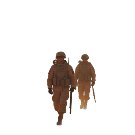 staff, weapon, hat, jacket transparent PNG cut-out