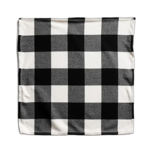 jacket, hat, crown, monochrome, black, white, checkered, cloth transparent PNG cut-out