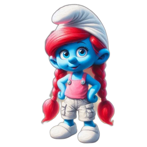 staff, hat, face, 3d render, concept art, cartoon, photorealistic, blue transparent PNG cut-out