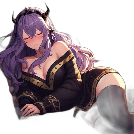 dragon, crown, dress, weapon, fantasy art, anime, pixel art, concept art transparent PNG cut-out