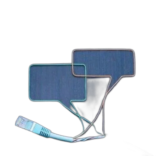 furniture, umbrella, crown, jewelry, 3d render, vaporwave, blue, pastel transparent PNG cut-out