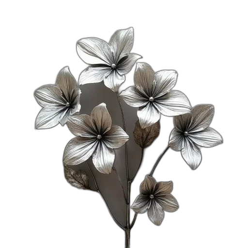flower, crown, jewelry, staff transparent PNG cut-out