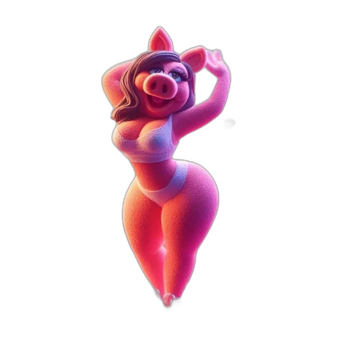 flower, dress, crown, mask, 3d render, concept art, pixel art, vaporwave transparent PNG cut-out