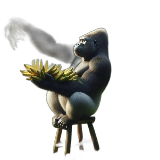 creature, animal, staff, furniture, concept art, 3d render, fantasy art, photorealistic transparent PNG cut-out