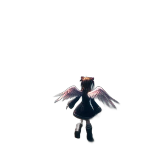 creature, staff, animal, robot, pixel art, 3d render, concept art, anime transparent PNG cut-out