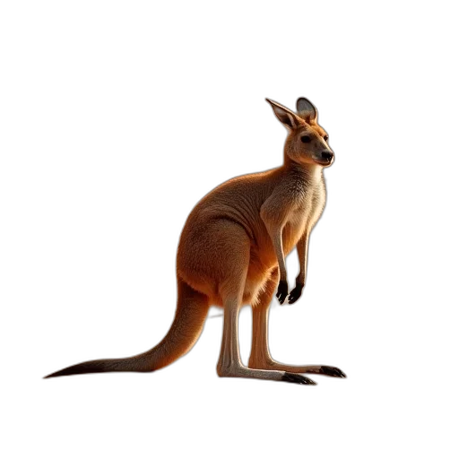 animal, creature, staff, dragon, concept art, photorealistic, 3d render, red transparent PNG cut-out