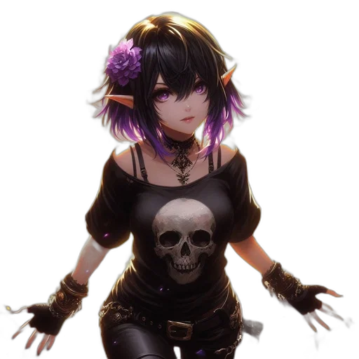 mask, face, dress, jewelry, fantasy art, concept art, pixel art, cyberpunk transparent PNG cut-out