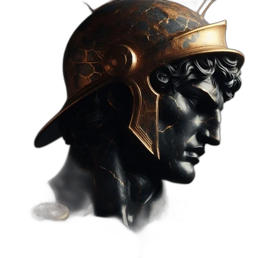 crown, hat, mask, face, concept art, 3d render, fantasy art, photorealistic transparent PNG cut-out