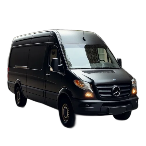 car, animal, weapon, 3d render, photorealistic, concept art, black, van transparent PNG cut-out