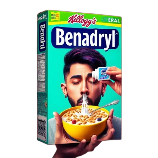 food, vaporwave, 3d render, cartoon, photorealistic, fog, humorous, illustration transparent PNG cut-out