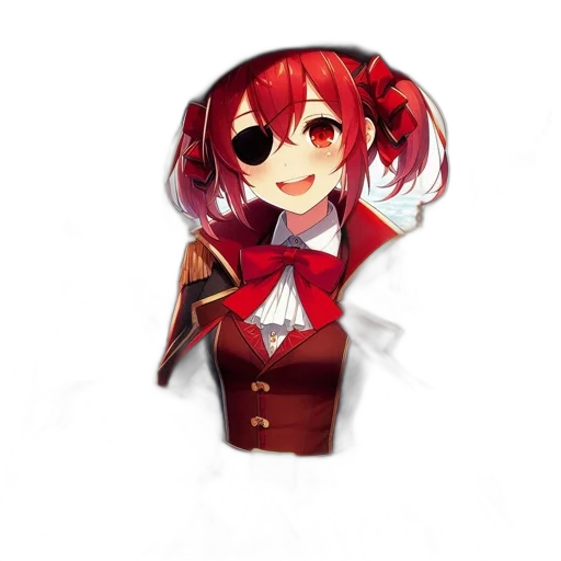 jacket, staff, weapon, crown, pixel art, anime, 3d render, cartoon transparent PNG cut-out